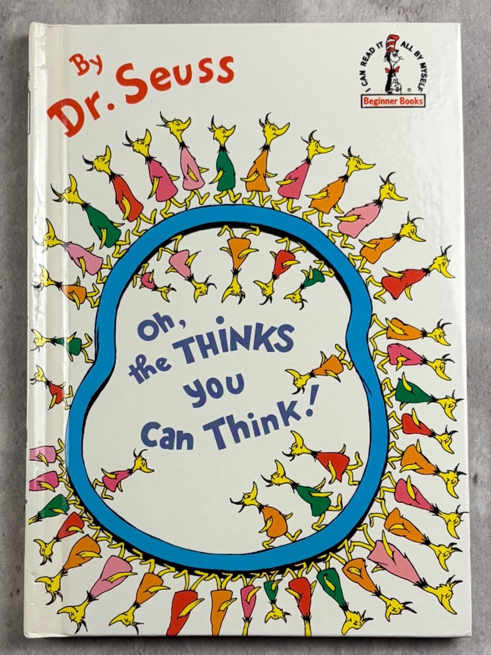 1975 Dr Seuss Oh the Thinks You Can Think Hardcover Grolier Club Edition